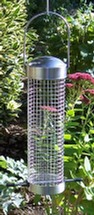 Stainless steel bird feeder